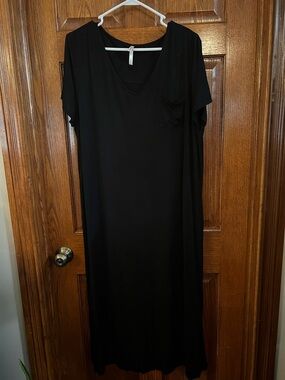 Soma Cool Nights XL Long Pullover Nightgown Short Sleeves